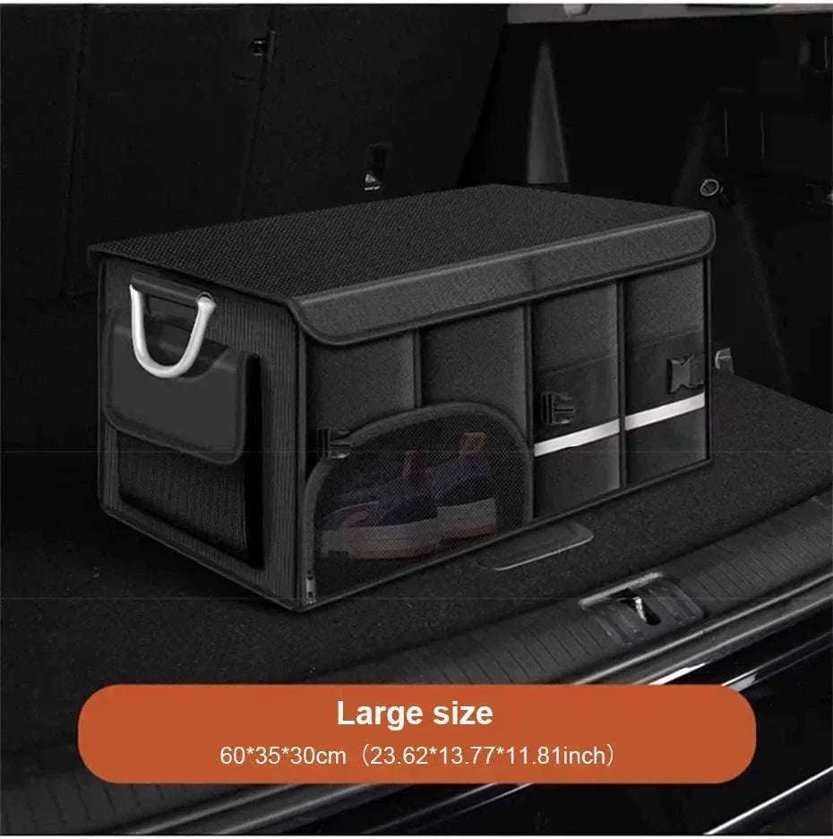 Foldable Waterproof Trunk Storage Box 110L Large Capacity Car Organizer-110L
