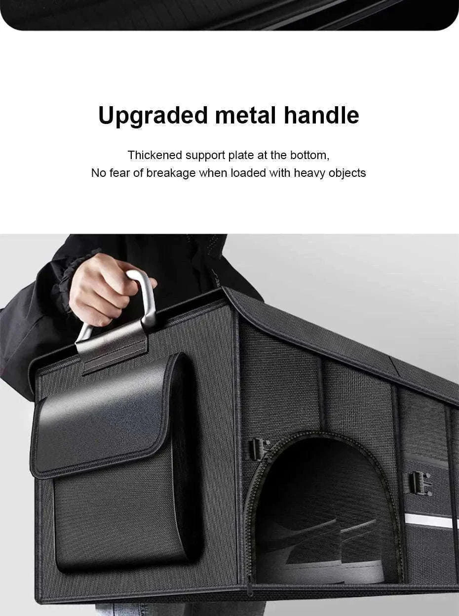 Foldable Waterproof Trunk Storage Box 110L Large Capacity Car Organizer-110L