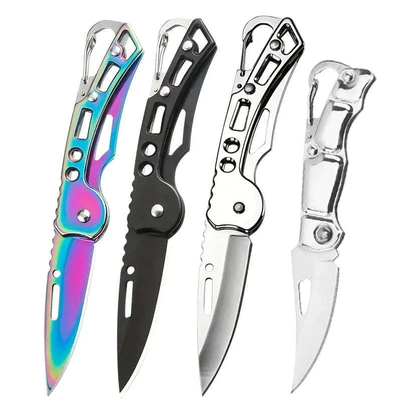 Folding Fruit Knife with Stainless Steel Blade-Knife C