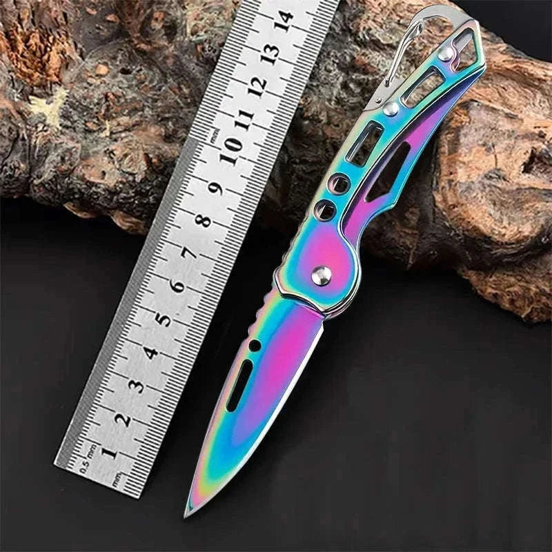 Folding Fruit Knife with Stainless Steel Blade-Knife C