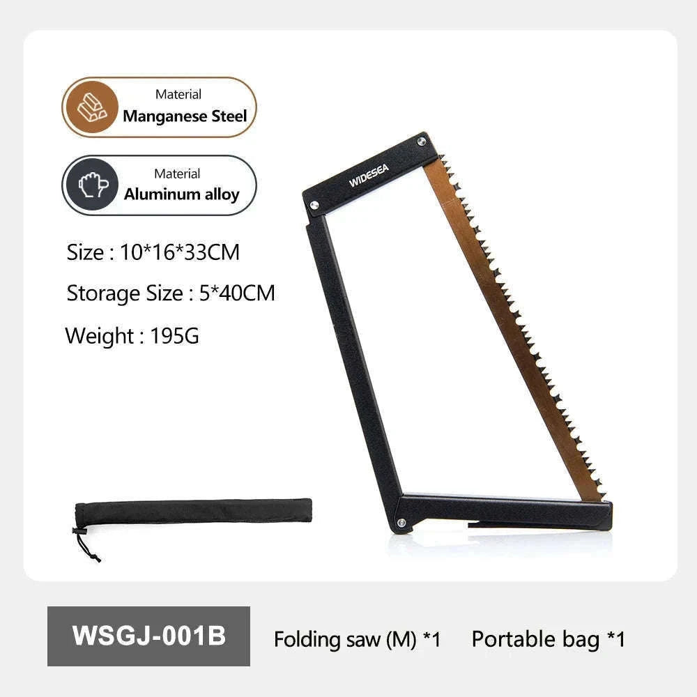 Folding Hand Saw for Camping and Tree Pruning-WSGJ-002B