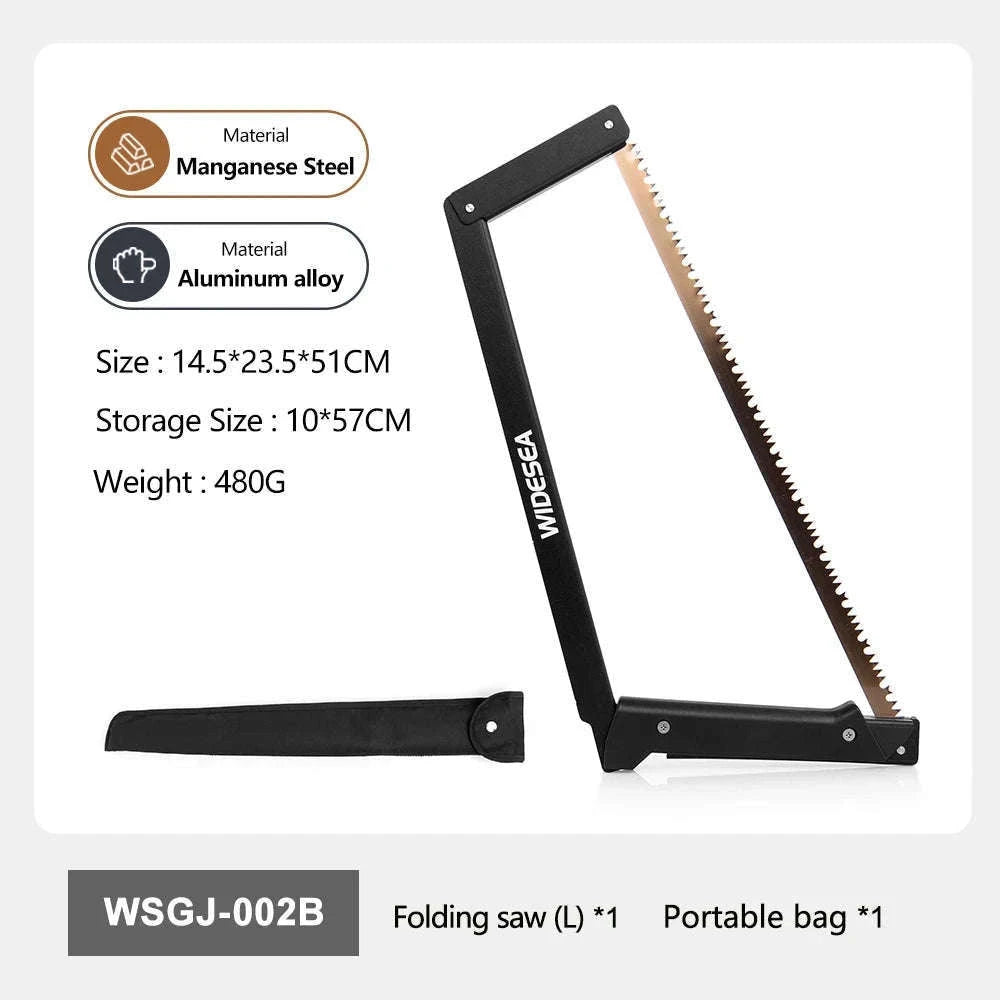 Folding Hand Saw for Camping and Tree Pruning-WSGJ-002B