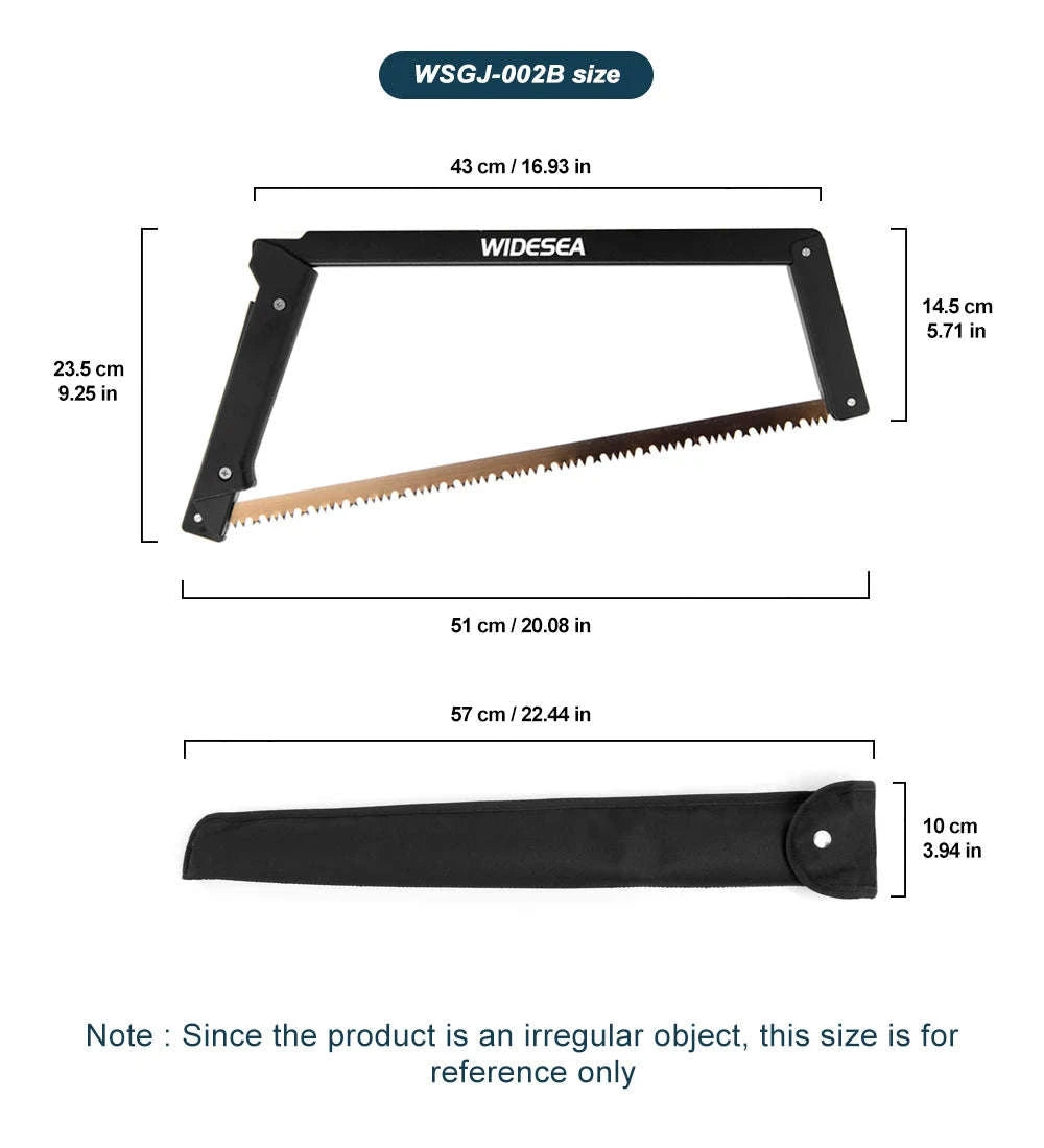 Folding Hand Saw for Camping and Tree Pruning-WSGJ-002B
