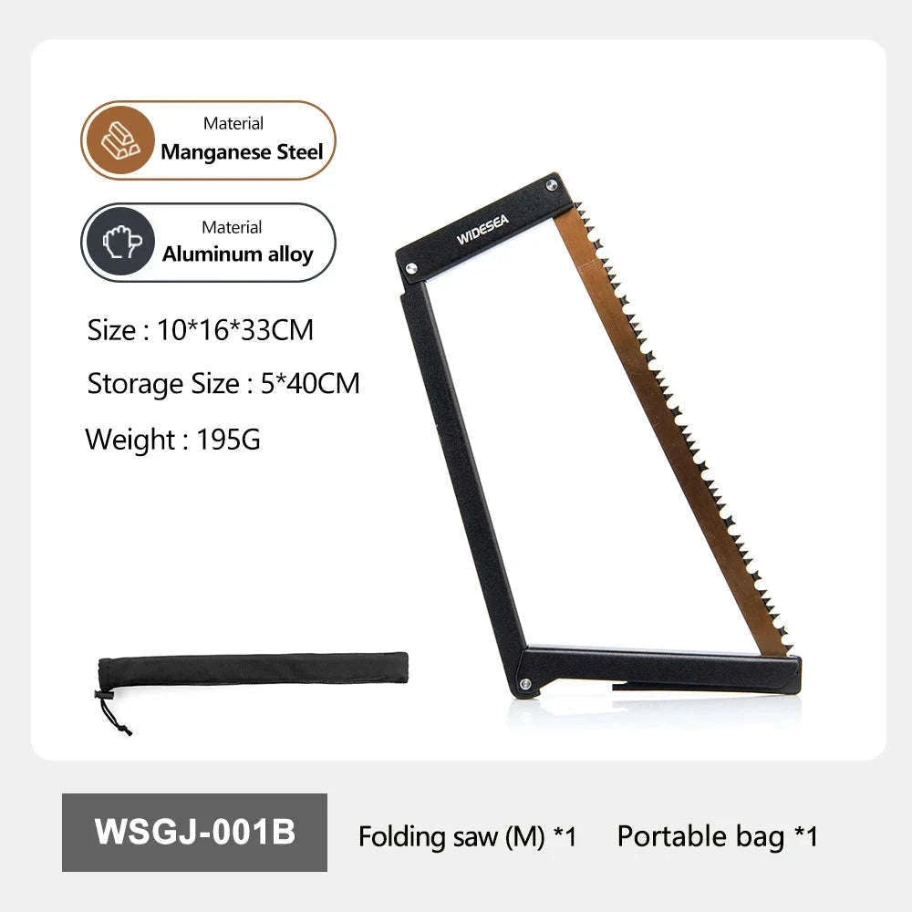 Folding Hand Saw for Camping and Tree Pruning-WSGJ-002B