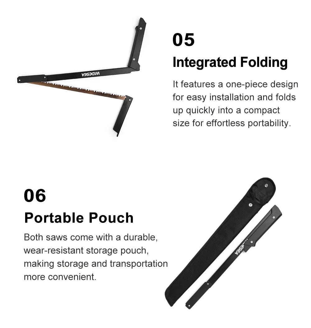 Folding Hand Saw for Camping and Tree Pruning-WSGJ-002B