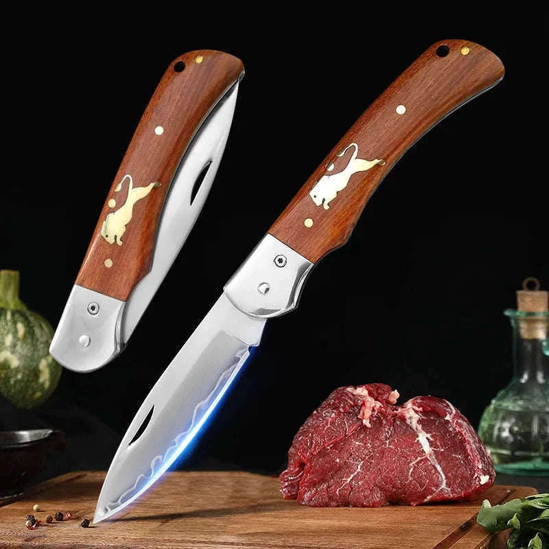 Folding Knife for Meat, Fruit and Vegetable Prep-Folding Knife