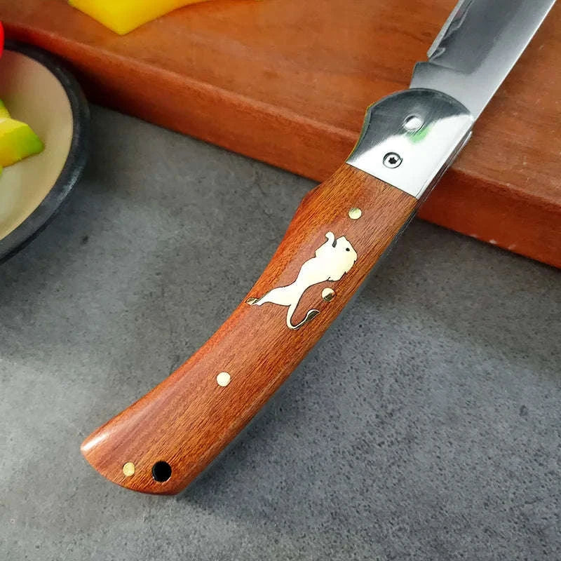 Folding Knife for Meat, Fruit, and Vegetable Preparation-Folding Knife