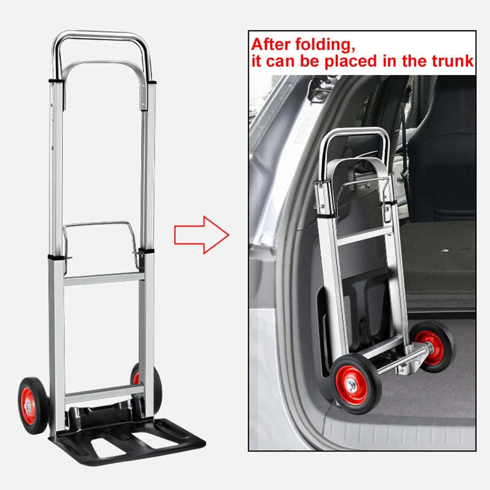 Folding Sack Truck Portable Dolly Cart with Telescoping Handle-United States