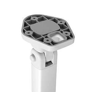 Folding Telescoping RV Table Legs 21.3-36.6 Inch Height Adjustable Aluminum Alloy-White / Germany