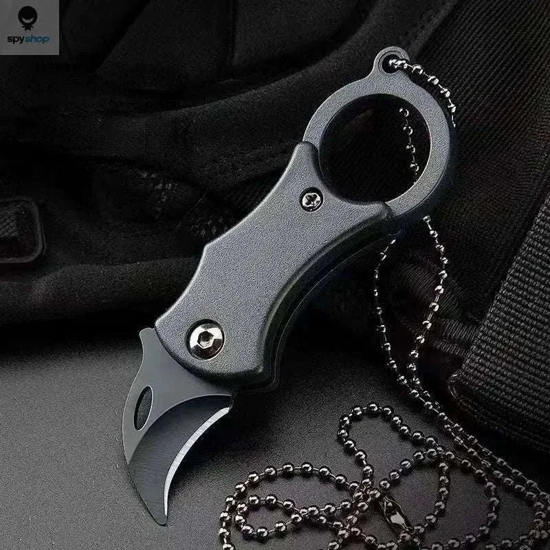 Fox Claw EDC Folding Knife for Everyday Carry and Outdoor Use-black