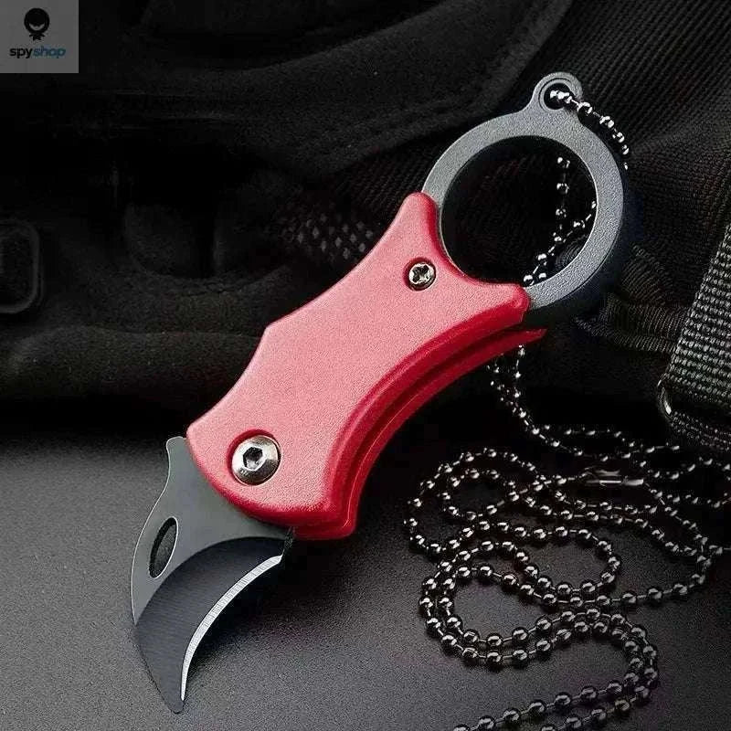 Fox Claw EDC Folding Knife for Everyday Carry and Outdoor Use-black