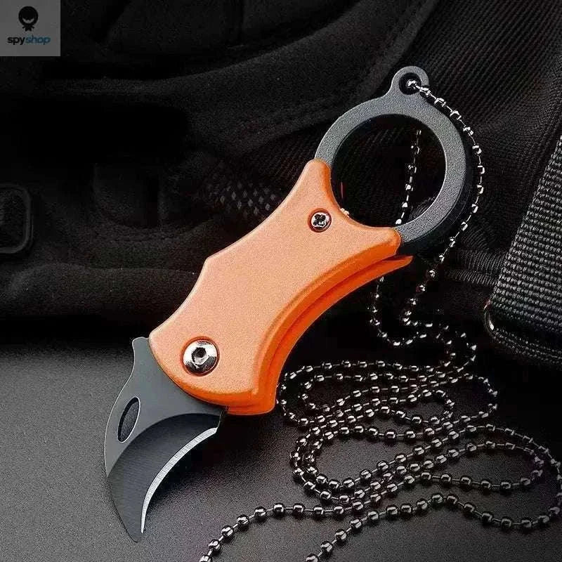 Fox Claw EDC Folding Knife for Everyday Carry and Outdoor Use-black