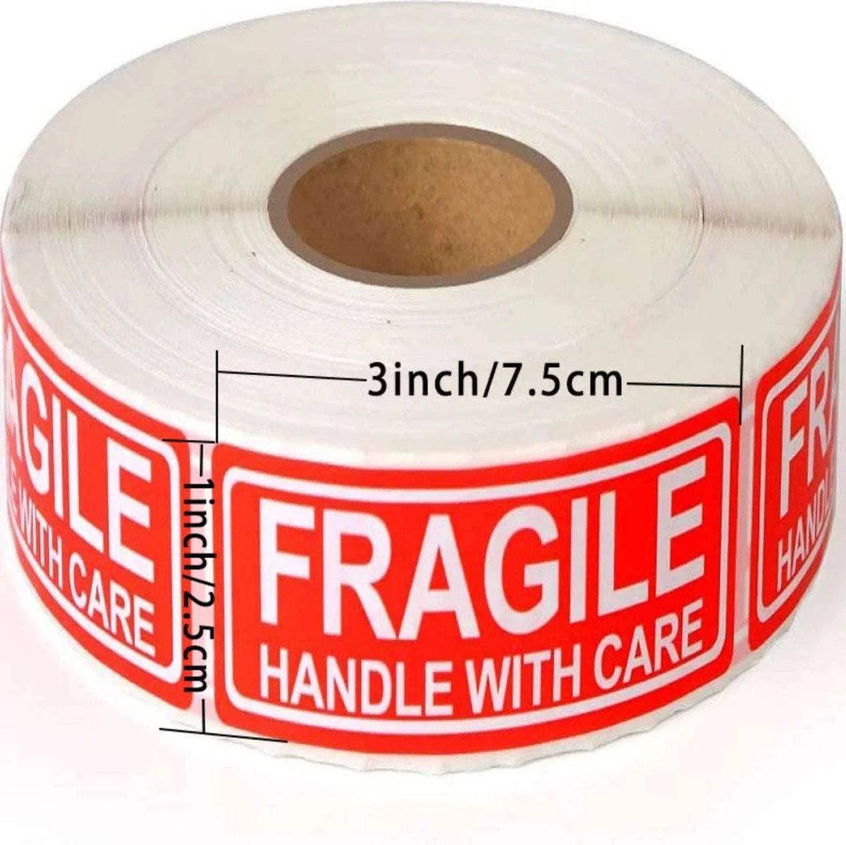 Fragile Handle With Care Label Stickers Roll, 120 Pack-Default Title