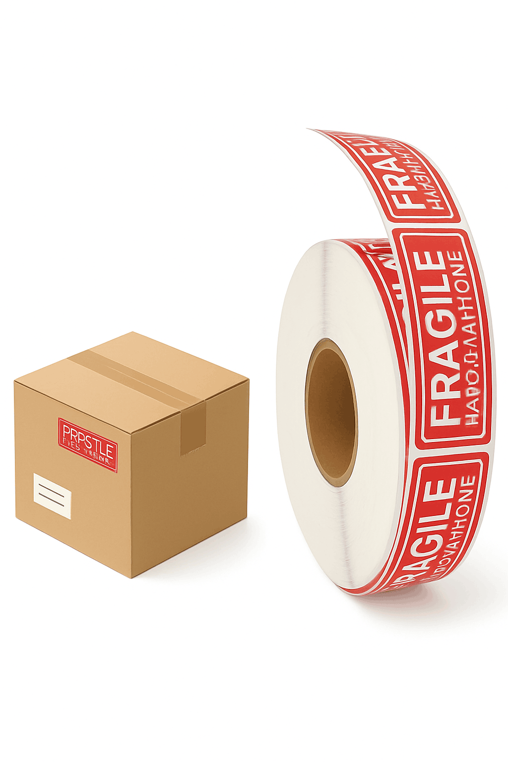 Fragile Handle With Care Label Stickers Roll, 120 Pack-Default Title