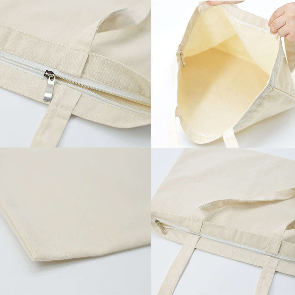French Print Canvas Teacher Tote Bag for Everyday Carry-TM266211-TBBG-E