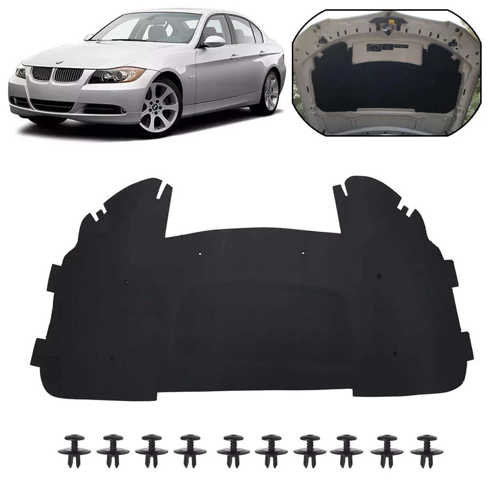 Front Hood Engine Insulation Pad for E90 E91 E92 E93-Brown
