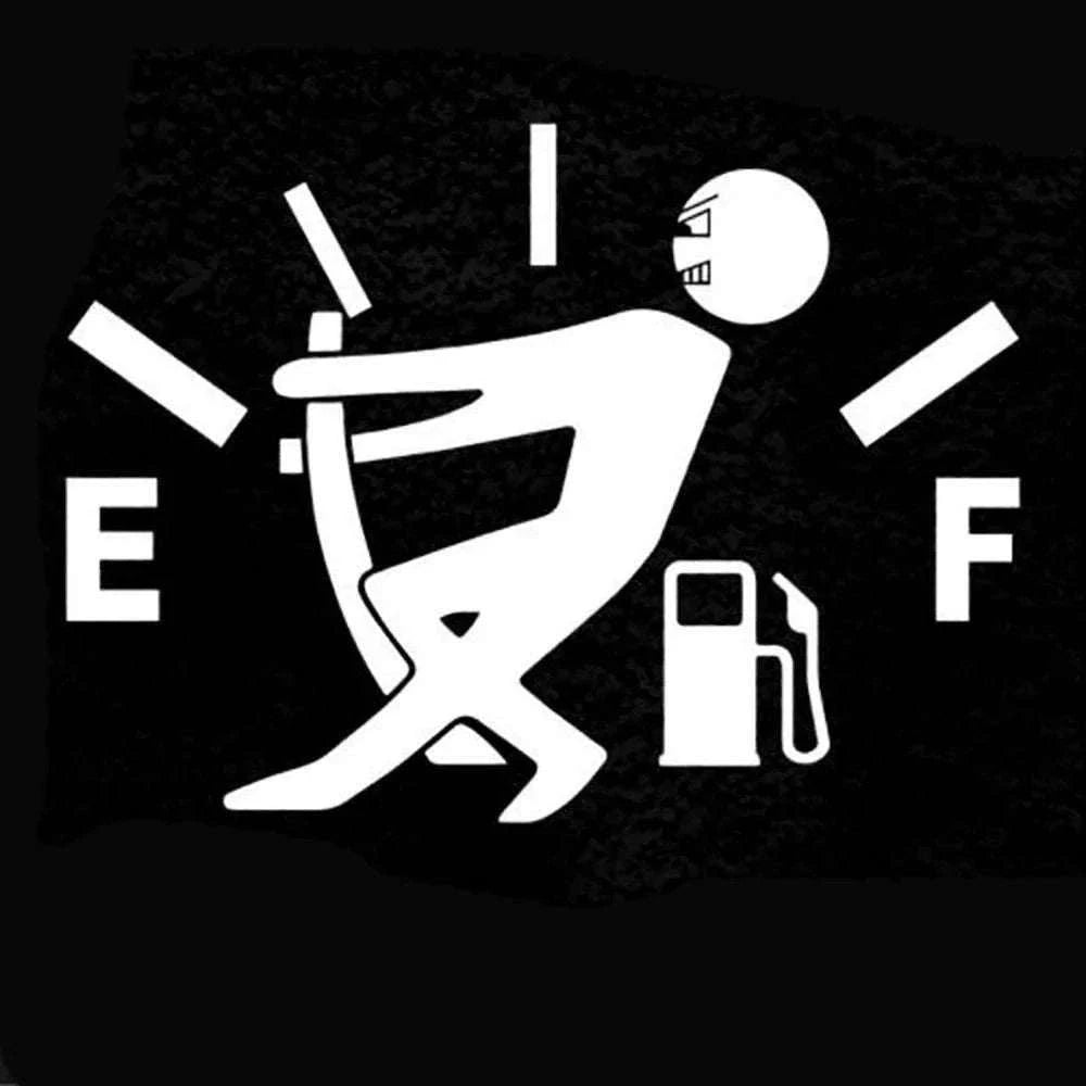 Fuel Tank Sticker for a Fun, Personalized Car Accent-Laser