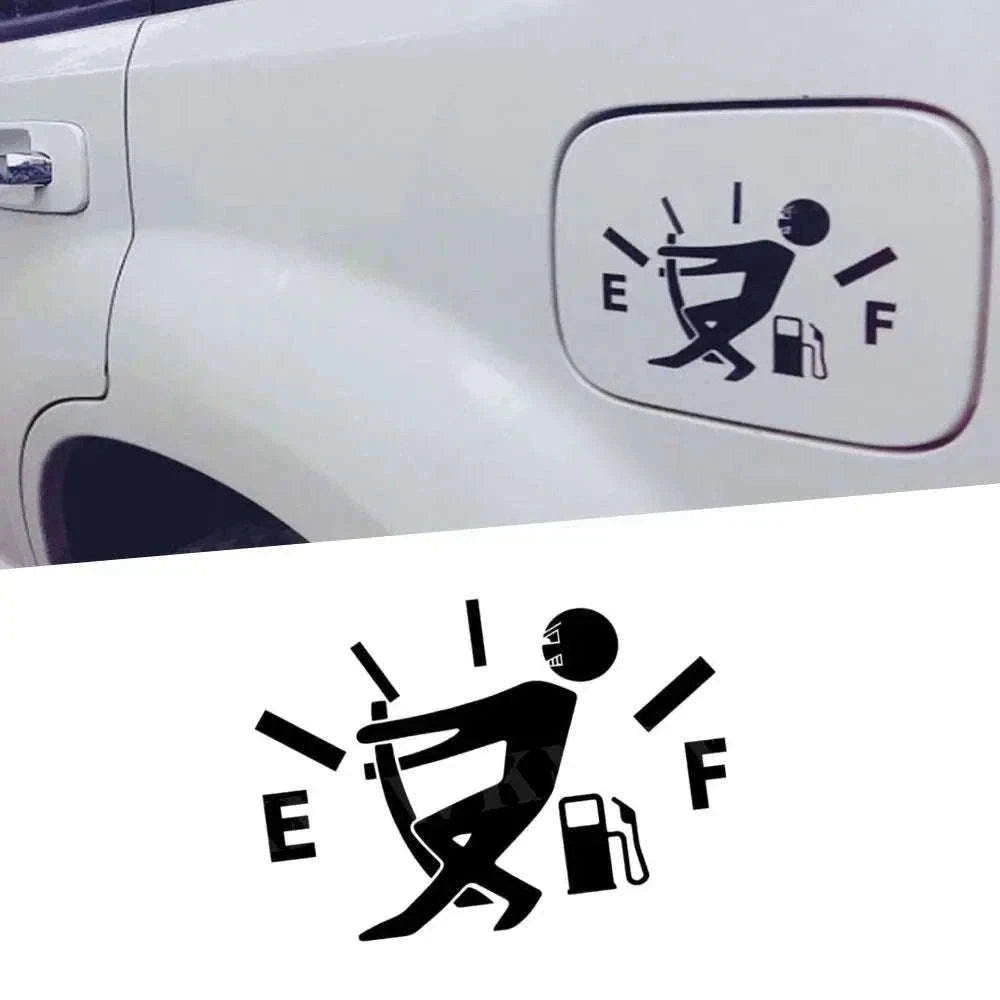 Fuel Tank Sticker for a Fun, Personalized Car Accent-Laser