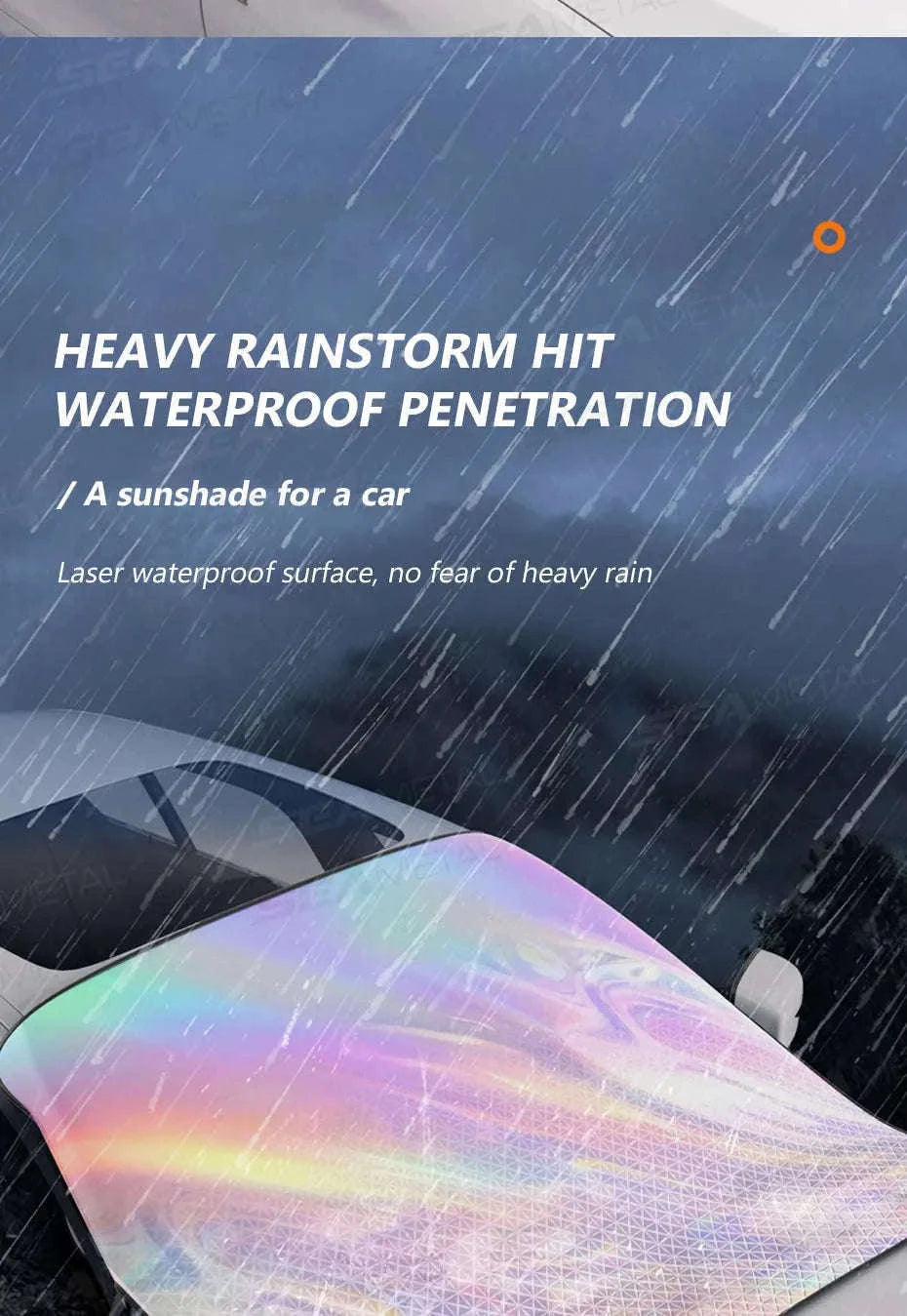 Full-Coverage Car Windshield Sun Shade Cover-1 pc