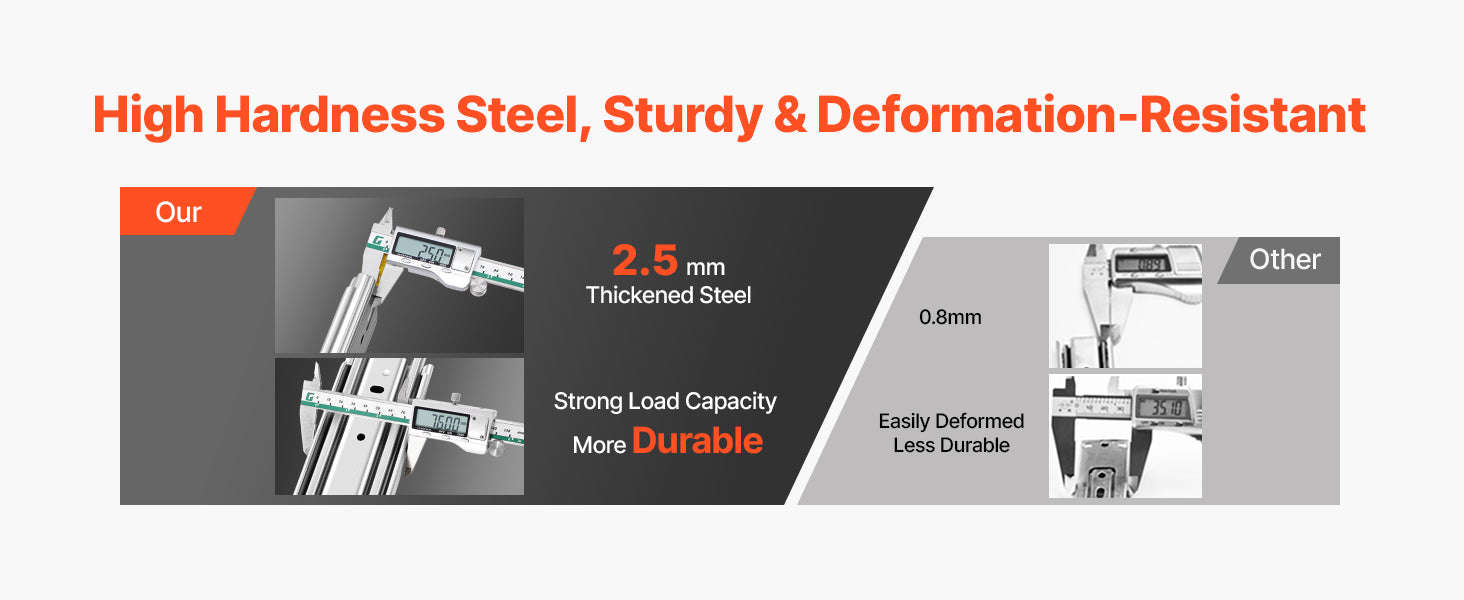 Full Extension Drawer Slides 500 lbs Load Capacity Locking Side Mount Rail-40inch Double Lock / United States