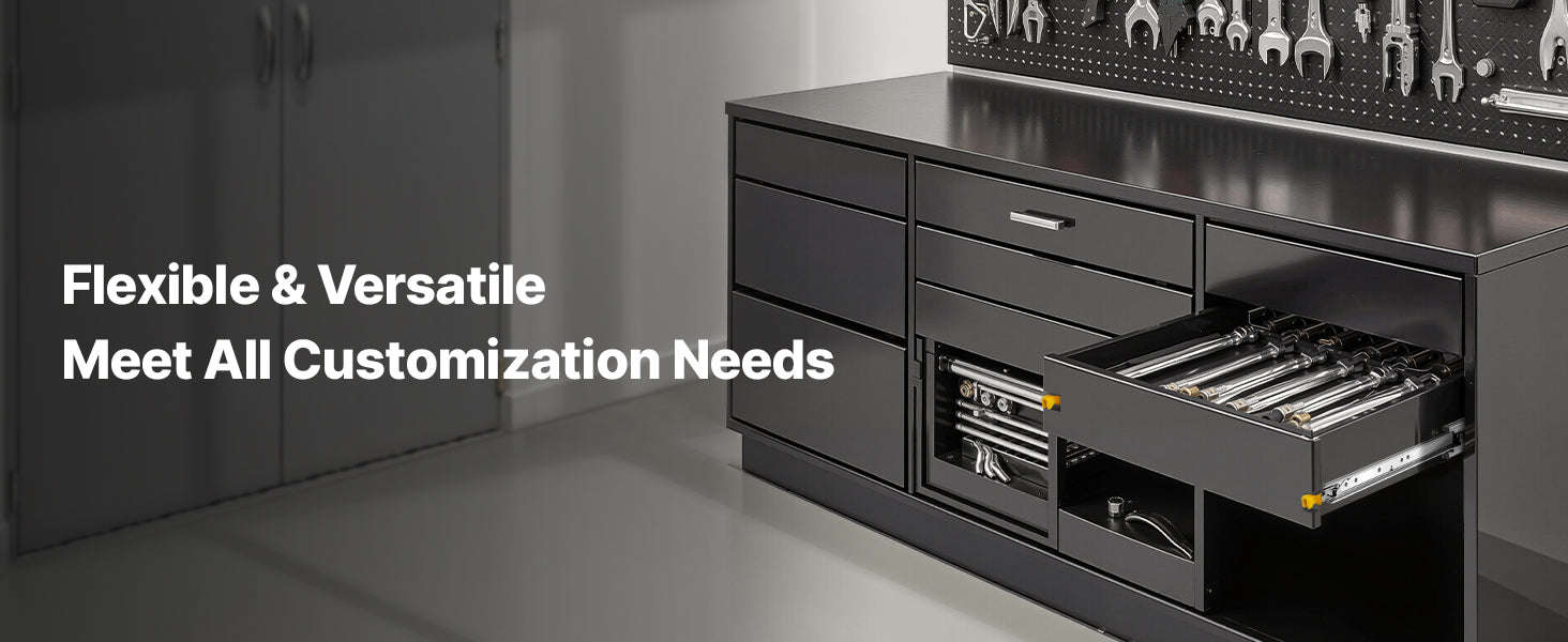 Full Extension Drawer Slides 500 lbs Load Capacity Locking Side Mount Rail-40inch Double Lock / United States