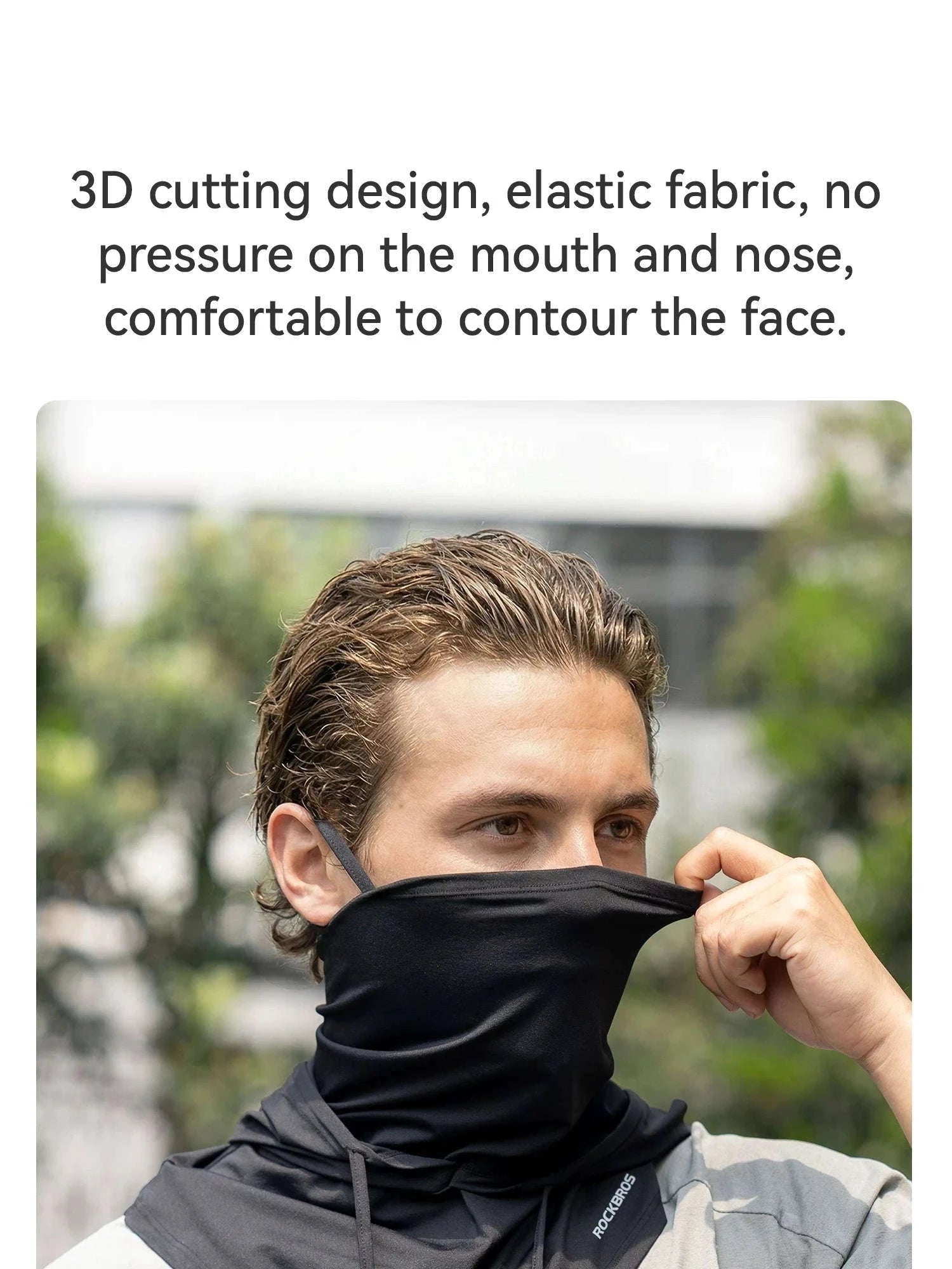 Full Face Sun Protection Hat with Neck Cover for Cycling & Outdoor Use-LF260004-GR / One Size