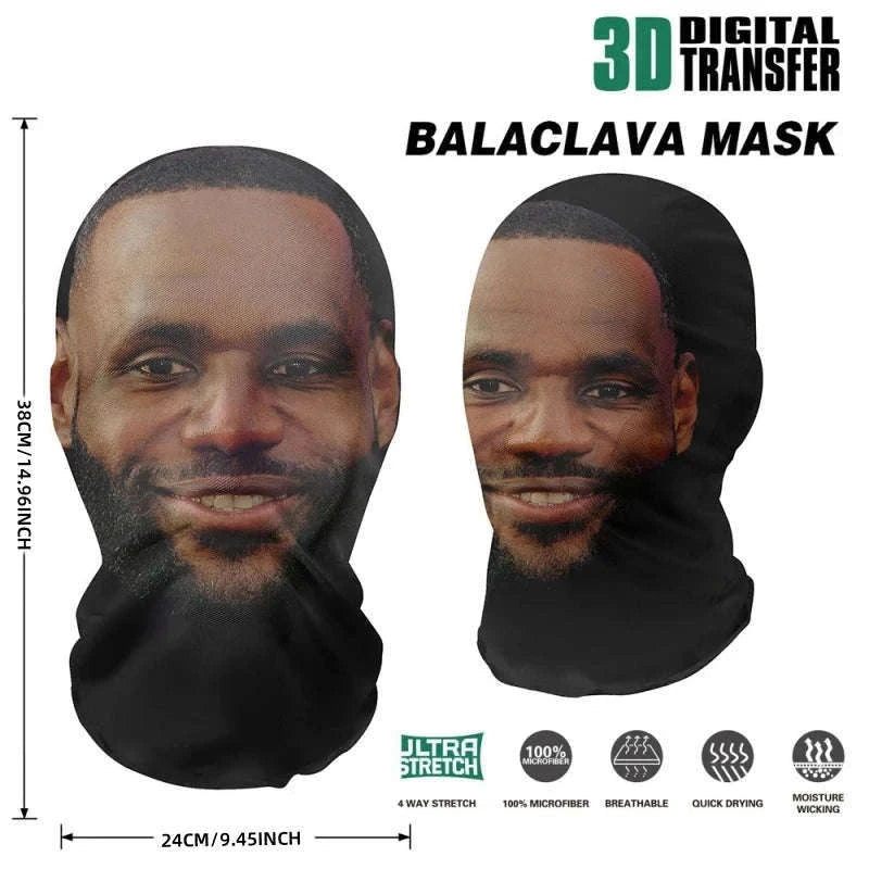 Full Face Visual Mesh Mask for Cosplay and Parties-CL