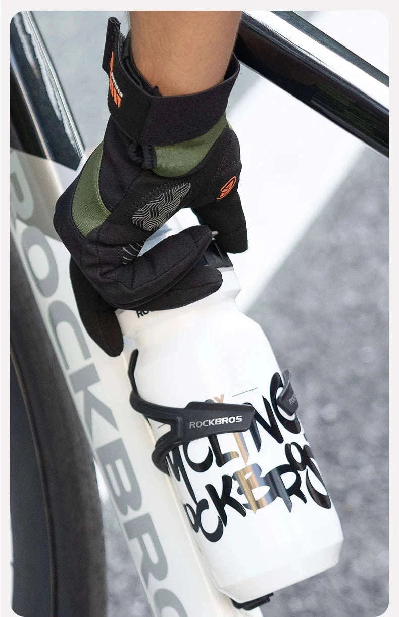 Full Finger Cycling Gloves Touchscreen Windproof Spring Autumn-S379 / XL