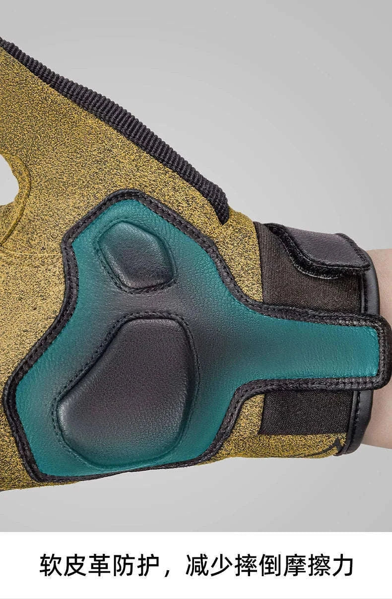 Full Finger Motorcycle Gloves for Riding, All-Season Spandex Nylon-MT027 / XXL
