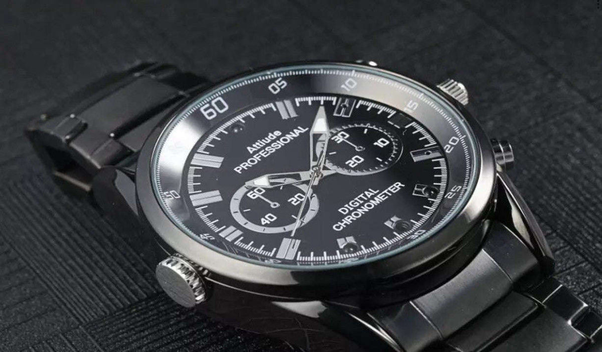 Full HD 1080P Camera Watch with 32GB & Night Vision-Default Title