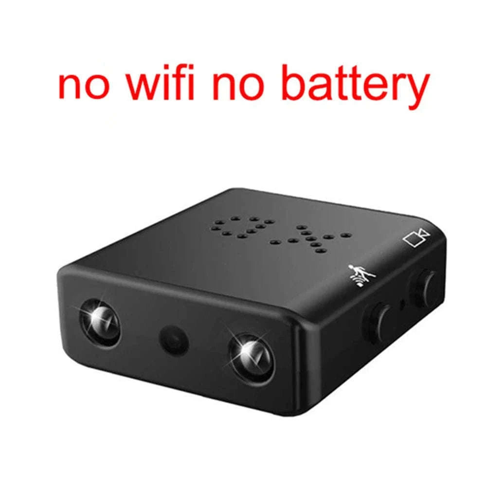 Full HD 1080P Mini Camera Surveillance Home No Wifi Camcorder Night Vision Micro Cam Motion Detection Video Voice Recorder Meet-With Battery / add 8GB SD Card