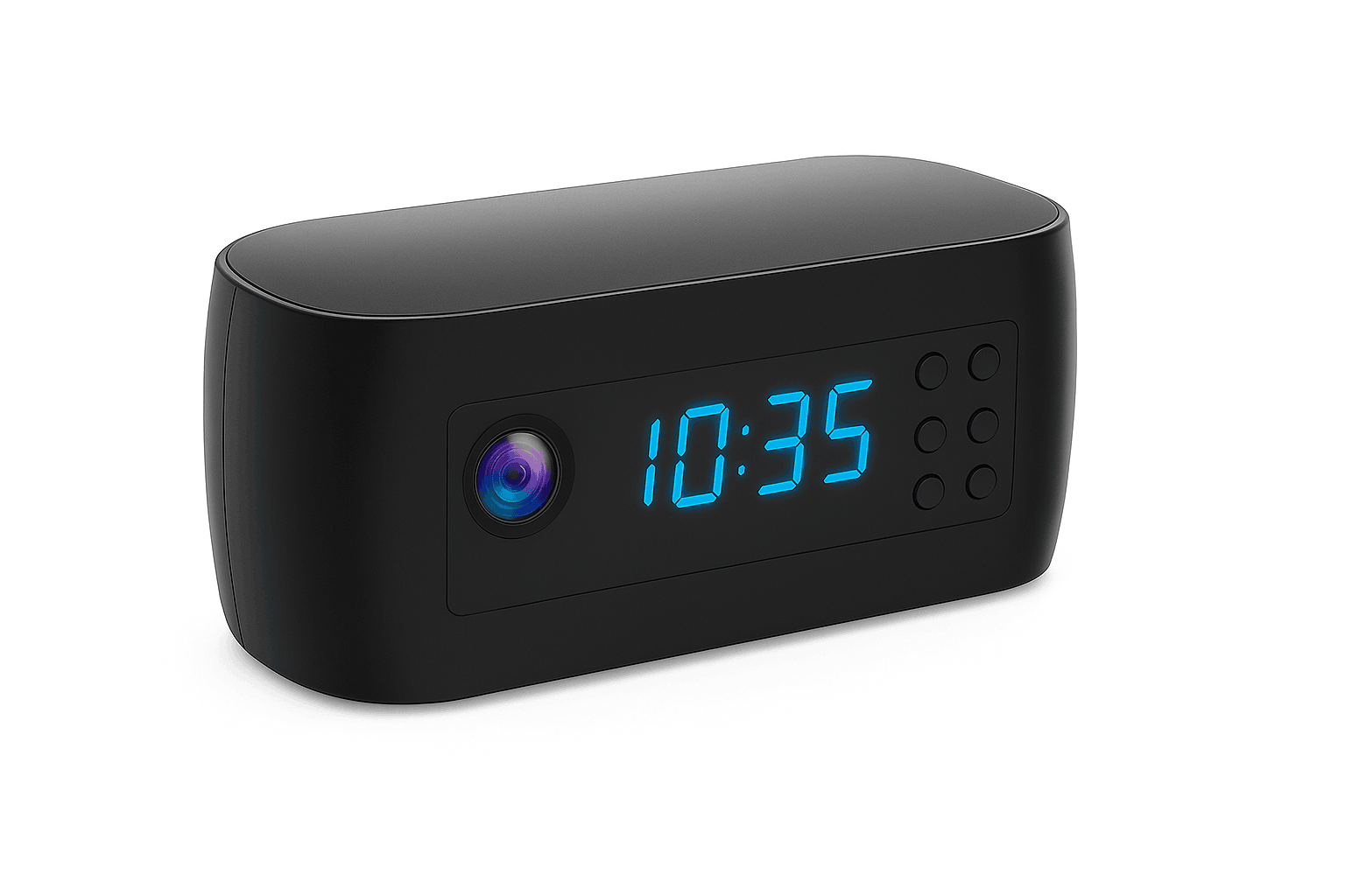 Full HD 1080P Mini WiFi Camera Clock with Night Vision-camera / camera with 64GB