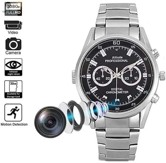 Full HD Camera Watch-Default Title