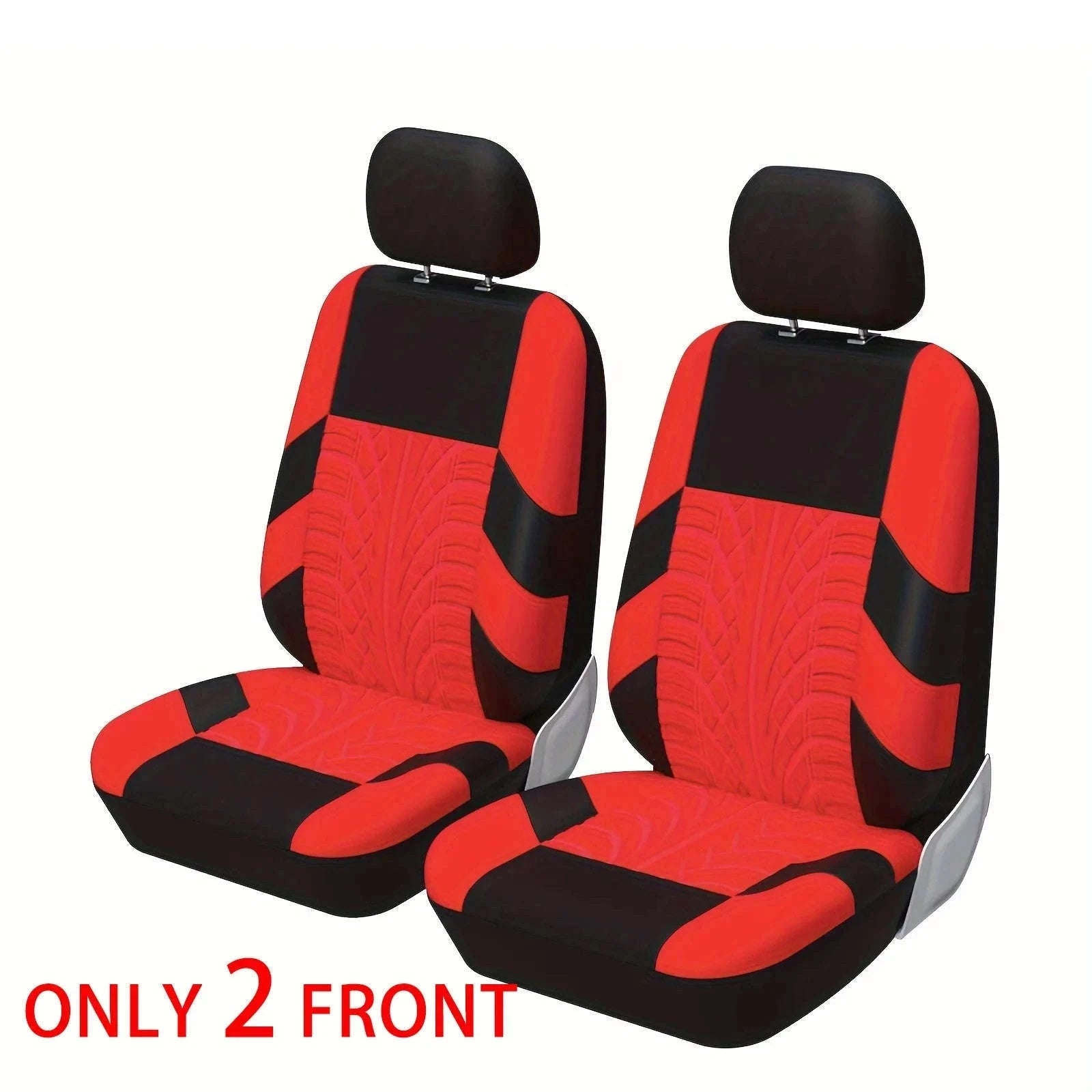 Full Set Car Seat Covers for Cars, SUVs, and Vans-Y33376-BLACK