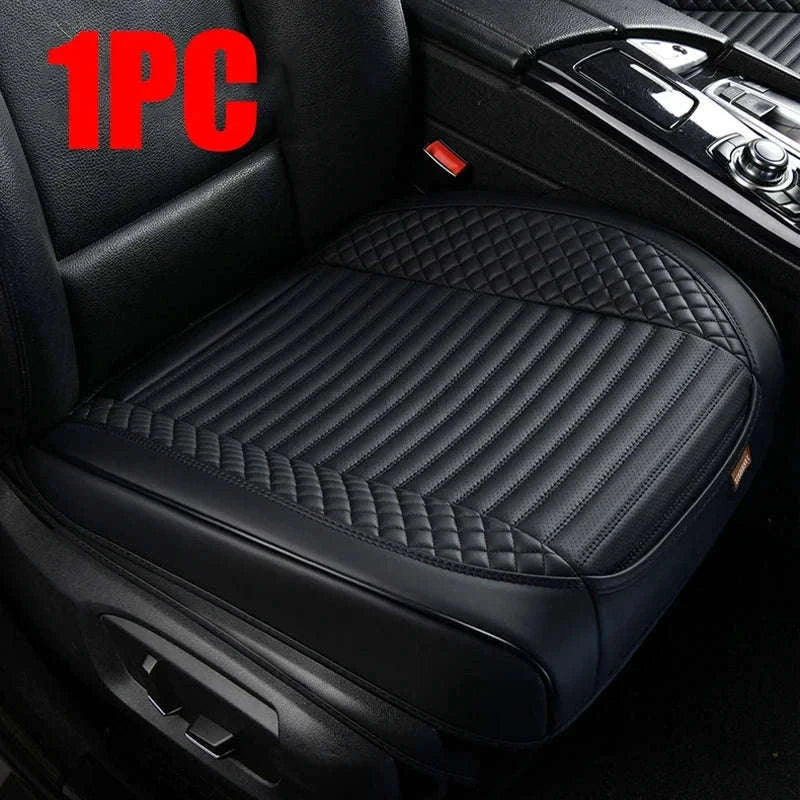 Full Wrap Car Front Seat Cover-Beige 1pc