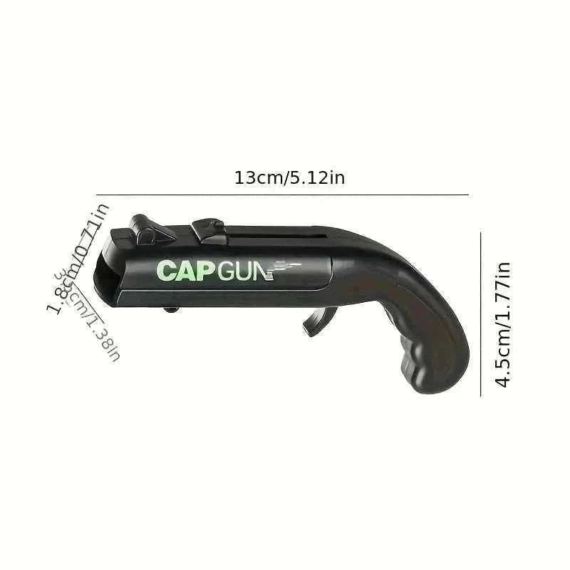 Funny Cap Gun Bottle Opener-SKY BLUE