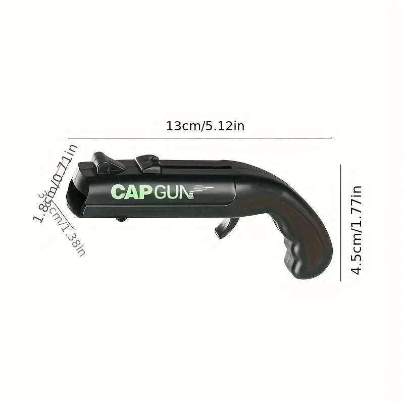 Funny Cap Gun Bottle Opener-SKY BLUE