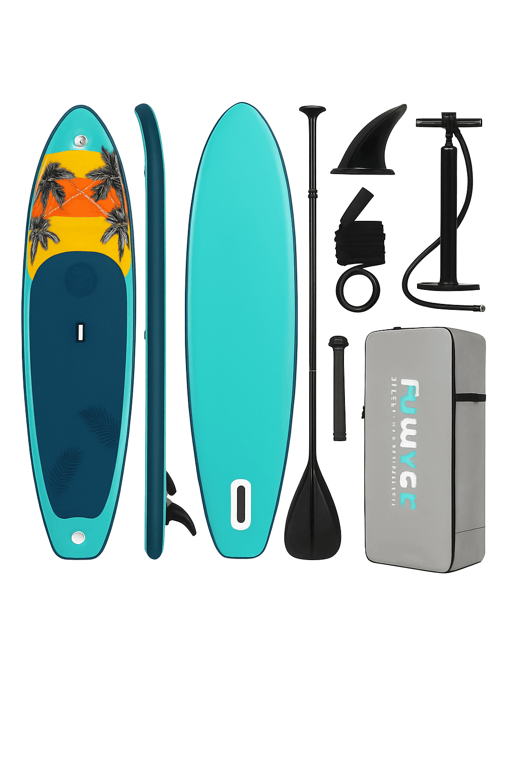 FunWater Inflatable Stand Up Paddle Board for Stable Riding-SUPFR02D(335*83*15CM) / GERMANY