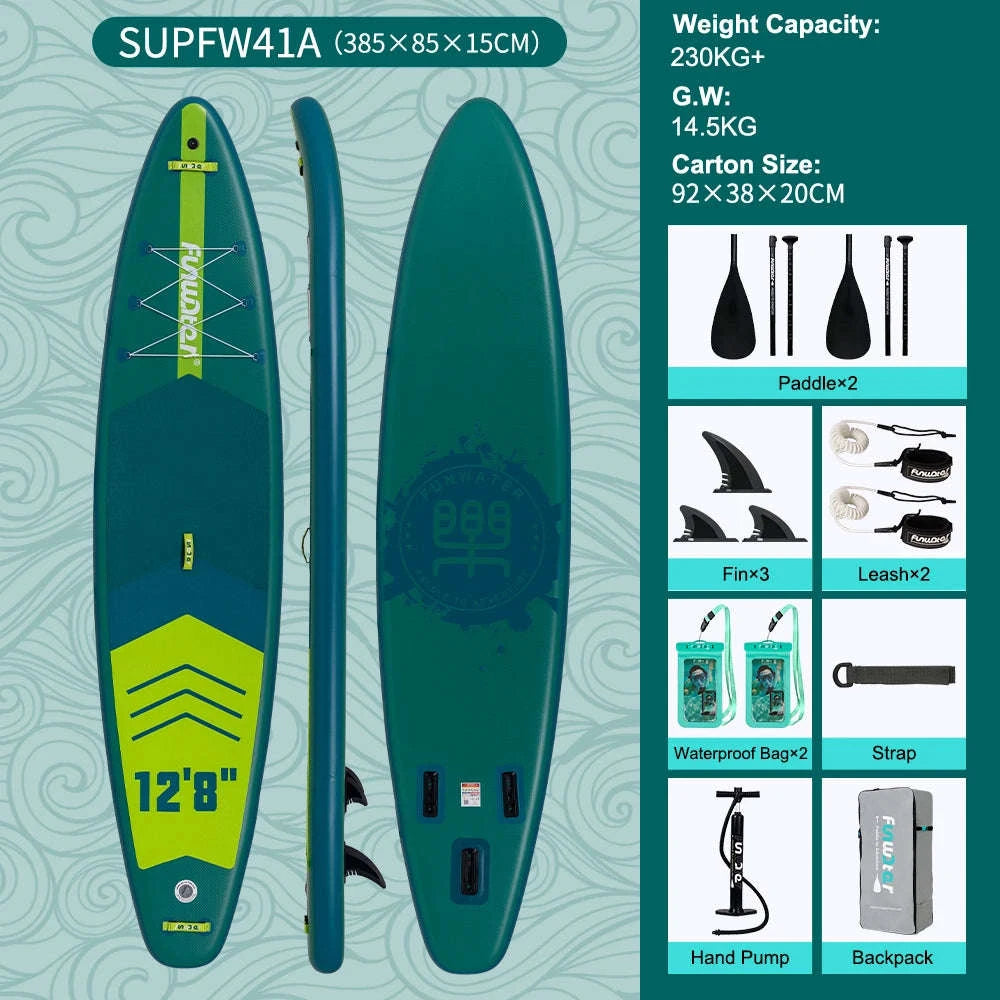 FunWater Inflatable Stand Up Paddle Board-SUPFW55B(335×84×15CM) / GERMANY