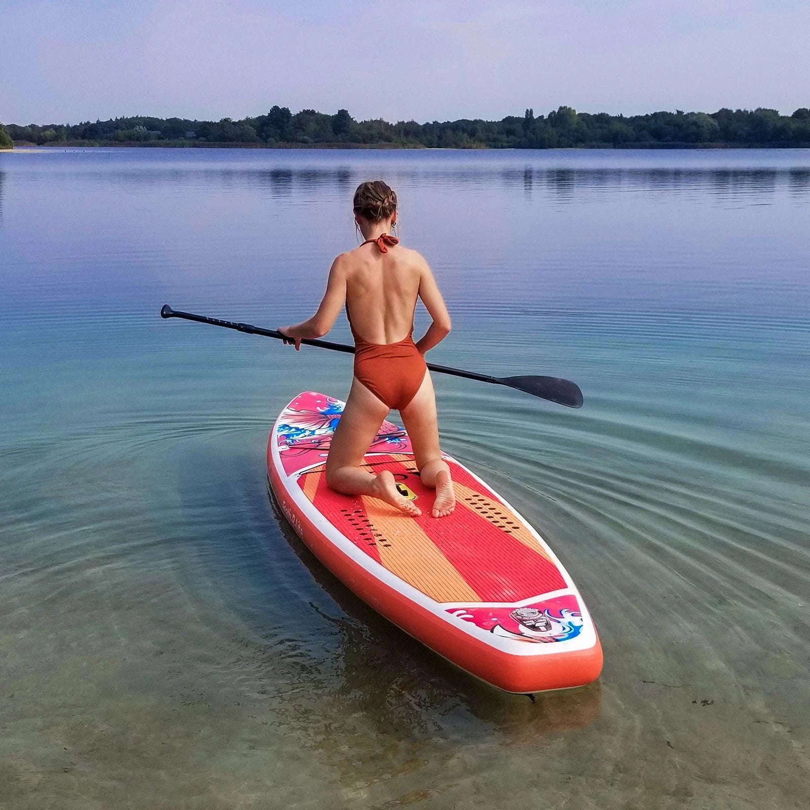 FunWater Inflatable Stand Up Paddle Board-SUPFW55B(335×84×15CM) / GERMANY