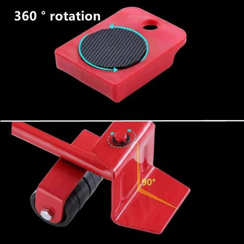 Furniture Moving Transport Roller Set-4Pcs-wheel