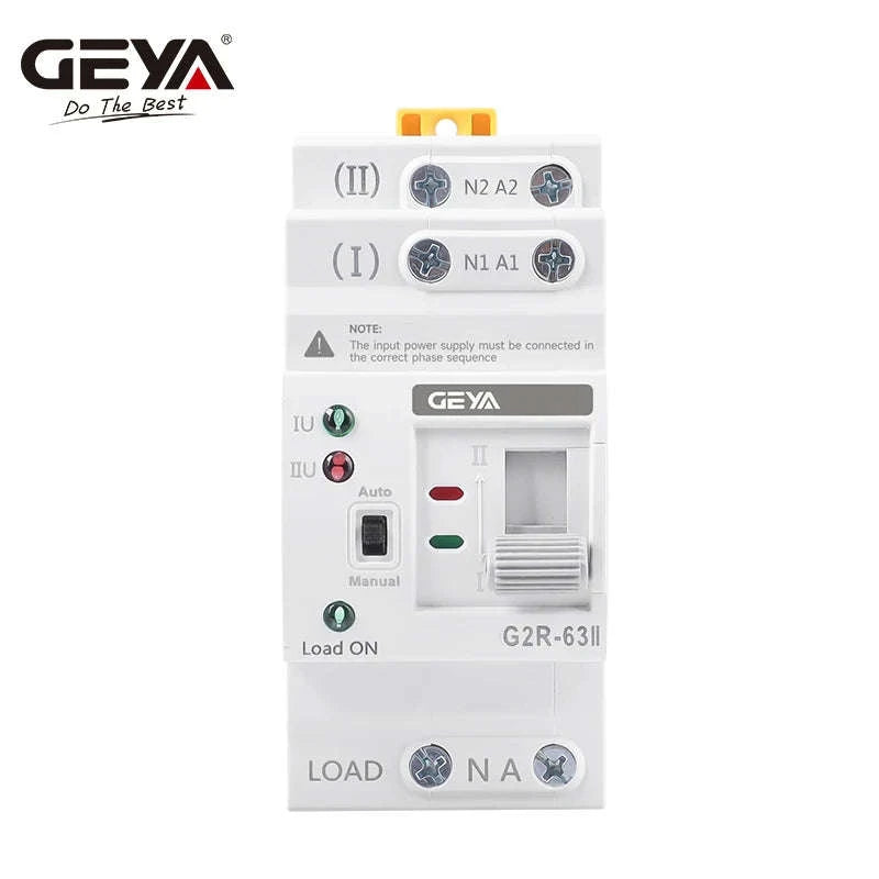 G2R Automatic Transfer Switch for Reliable Dual Power Control-G2R 2P 63A / China Mainland / 110V