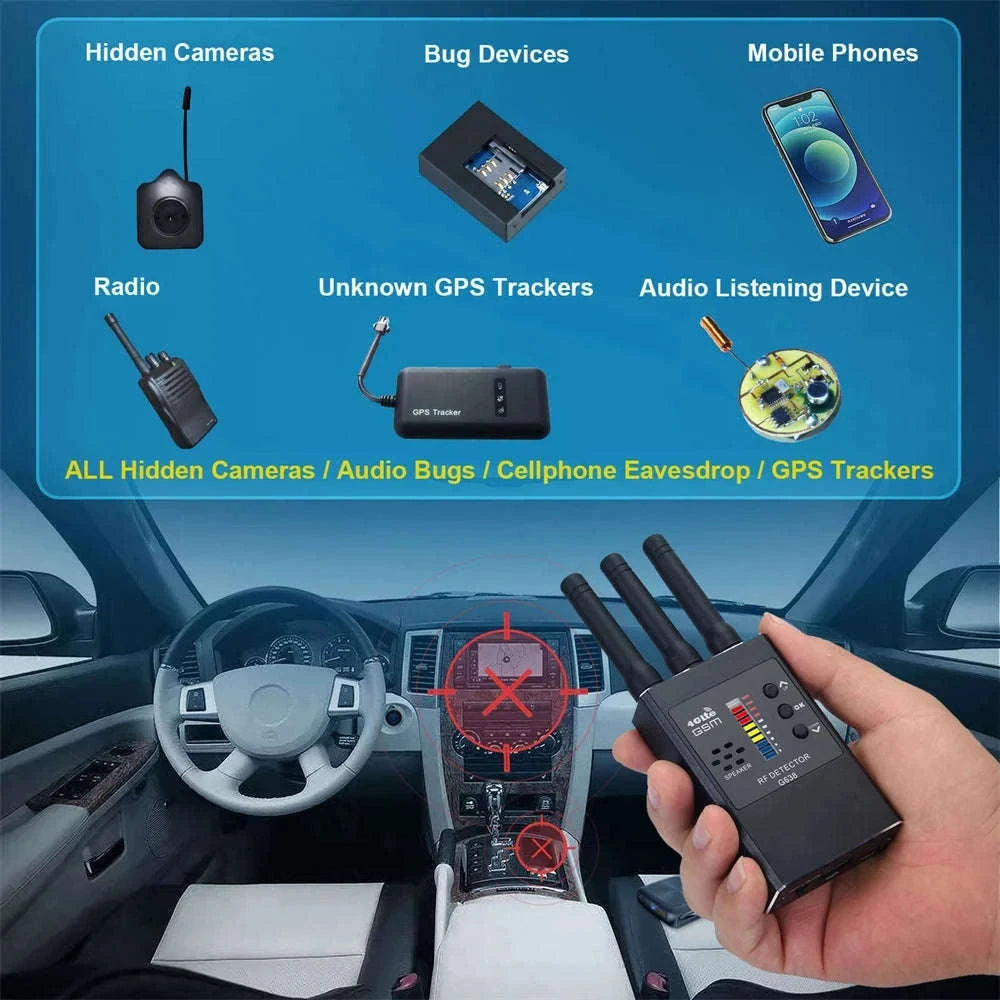 G638 Anti-Bug Detector for Private Space Checks-G638