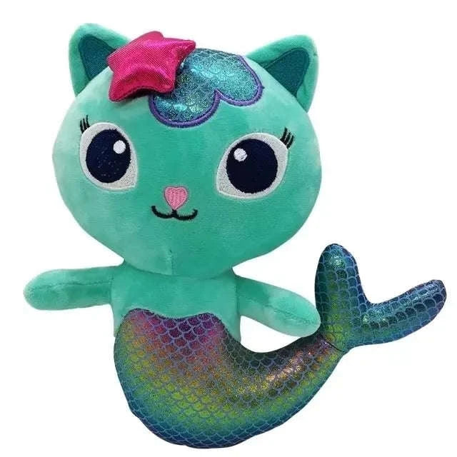 Gabby Dollhouse Plush Toy Mercat – Soft Cartoon Stuffed Doll-B / China Mainland