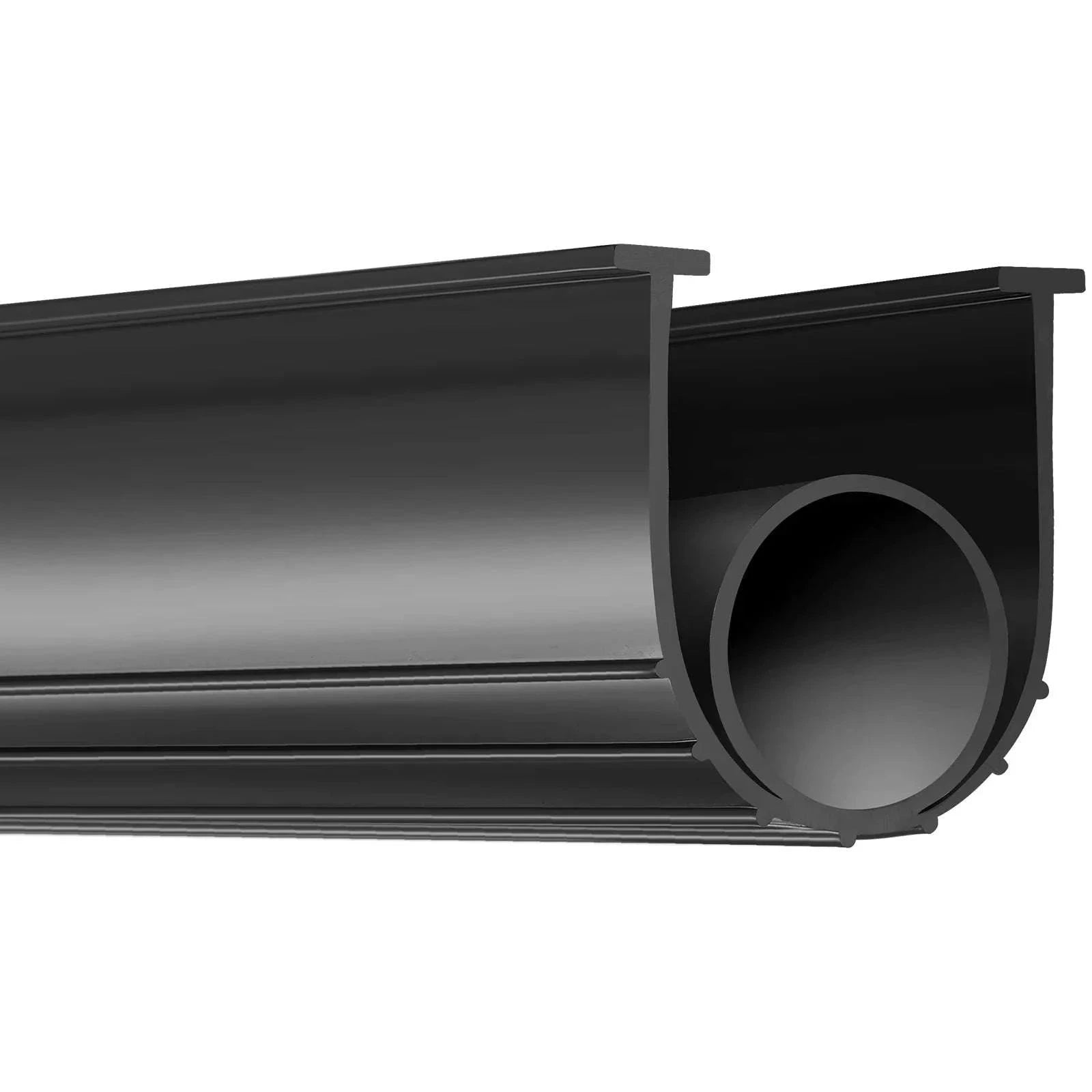 Garage Door Bottom Seal Rubber Strip U Shape Weatherproof Seal-16ft  4.8m / spain