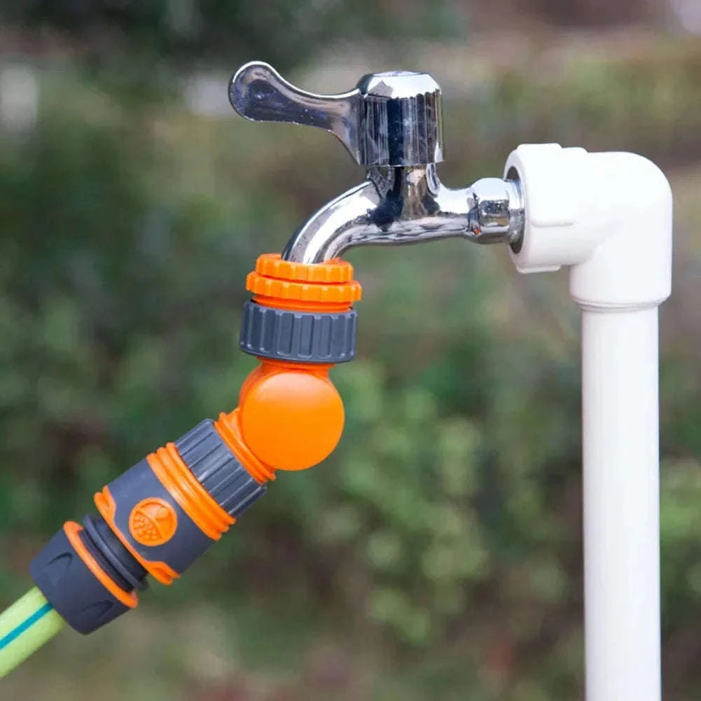 Garden Hose Connector for Secure, Leak-Free Watering-Valve
