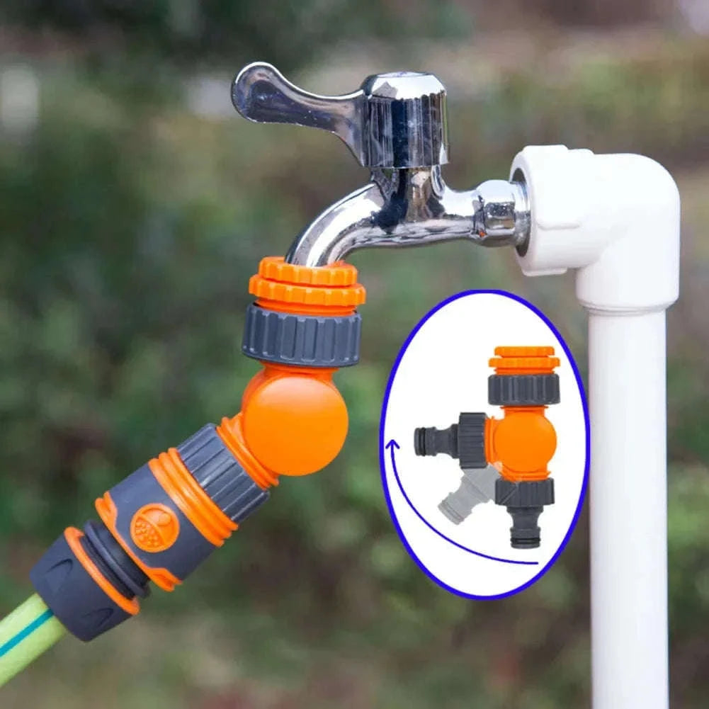 Garden Hose Connector for Secure, Leak-Free Watering-Valve