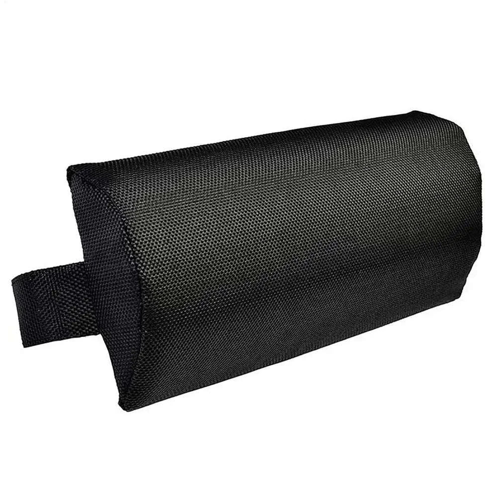 Garden Lounger Cushion Neck Pillow with Adjustable Strap-dark blue