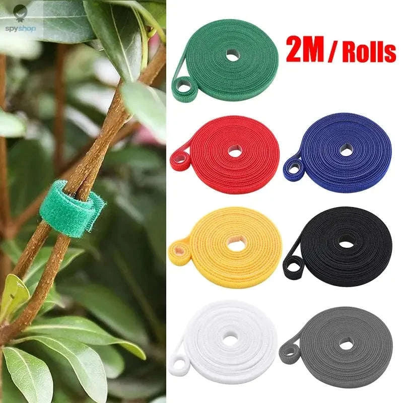 Garden Twine Plant Ties – Durable Nylon Support for Growing Plants-White / 3pcs