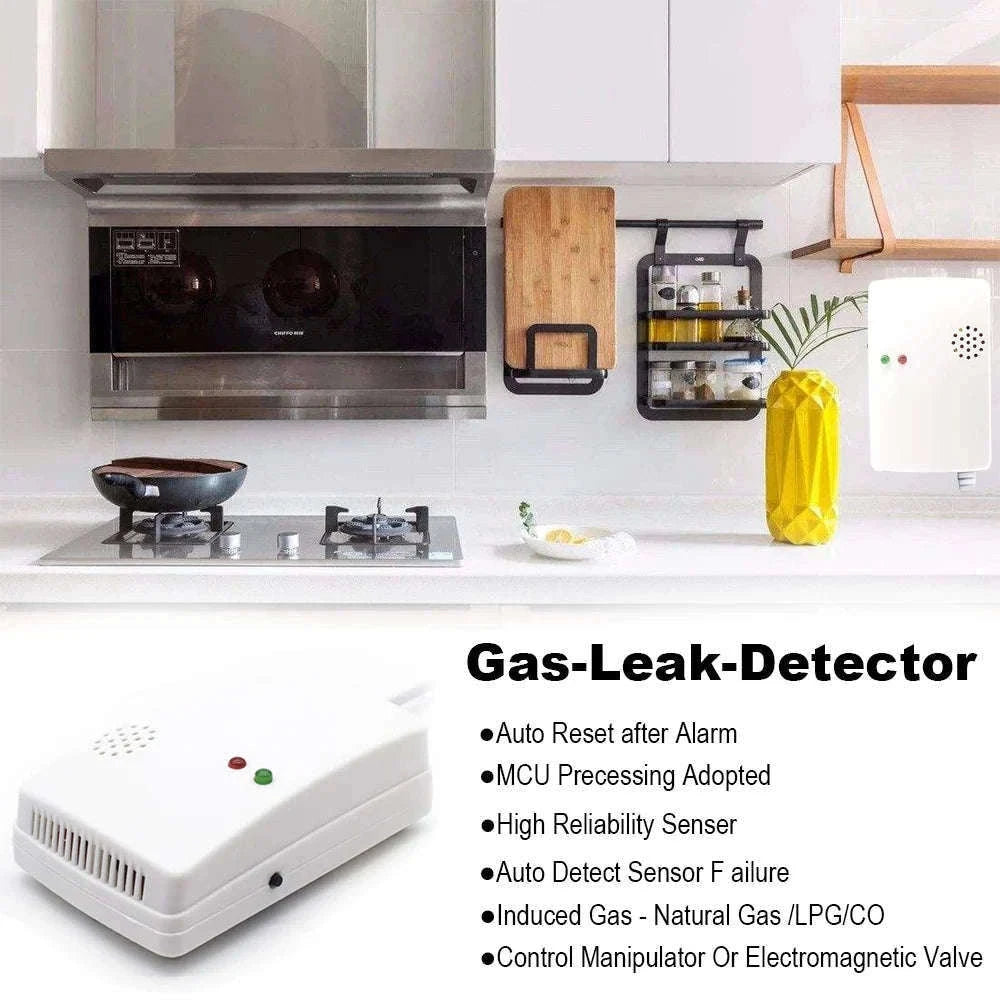 Gas Detector and Carbon Monoxide Alarm for Home Safety-CO and Gas Detector
